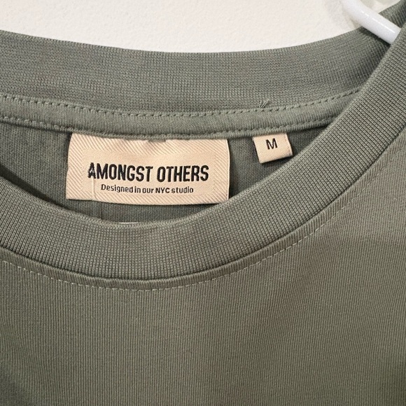 Casual Olive Green Women's Short Sleeve Tee - Picture 2 of 4